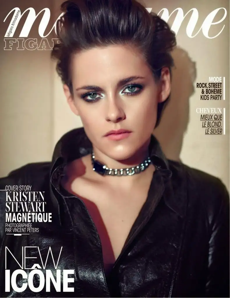 Kristen Stewart in Chanel by Peter Vincent for Madame Figaro 1.webp