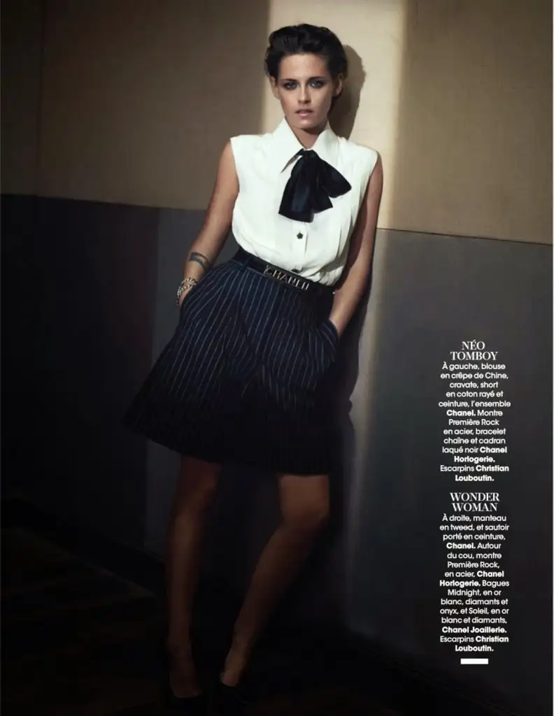 Kristen Stewart in Chanel by Peter Vincent for Madame Figaro 35.webp