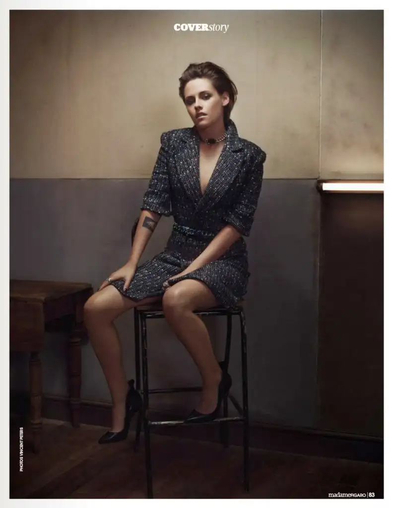 Kristen Stewart in Chanel by Peter Vincent for Madame Figaro 36.webp