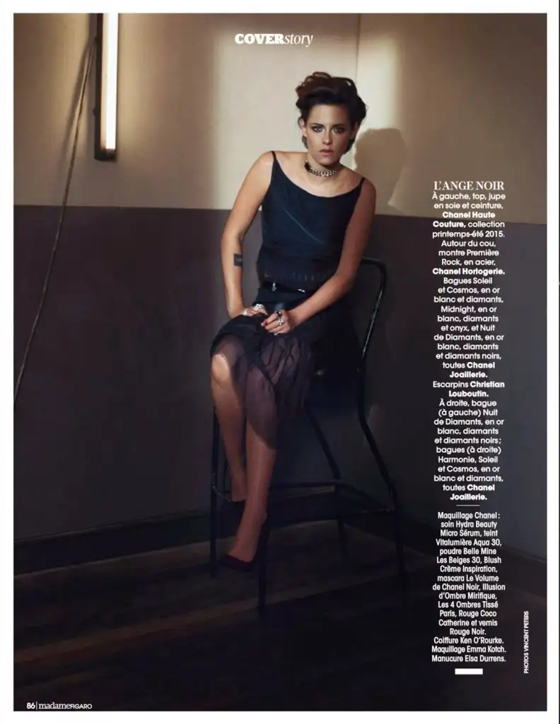 Kristen Stewart in Chanel by Peter Vincent for Madame Figaro 39.webp