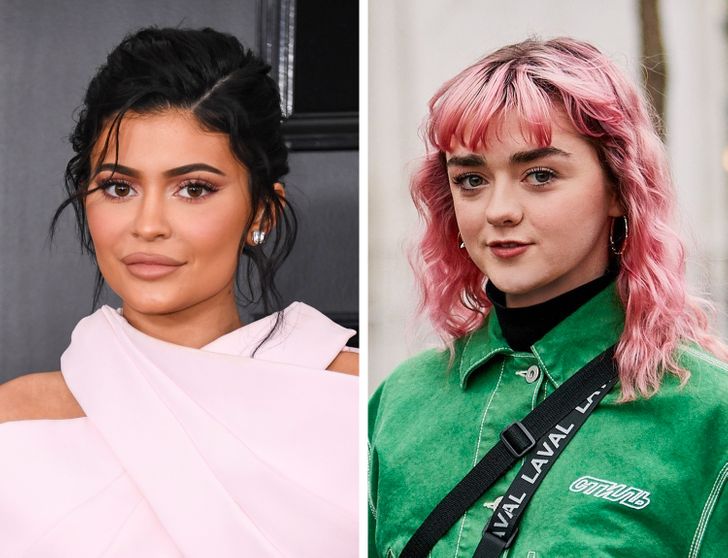 Kylie Jenner and Maisie Williams.jpg