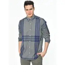 lufian-lf14wmsh135-milvoy-gri-melanj-sportswear-erkek-gomlek__1341914027534975.webp