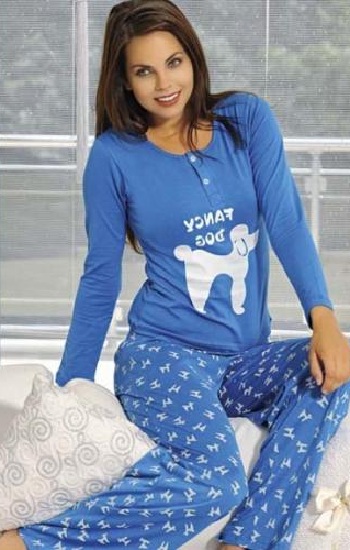 mavi renkli kislik bayan pijama modeli.jpg
