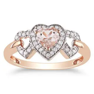 Miadora-10k-Pink-Gold-Morganite-and-1-8ct-TDW-Diamond-Heart-Ring-G-H-I2-I3-P13925539.webp