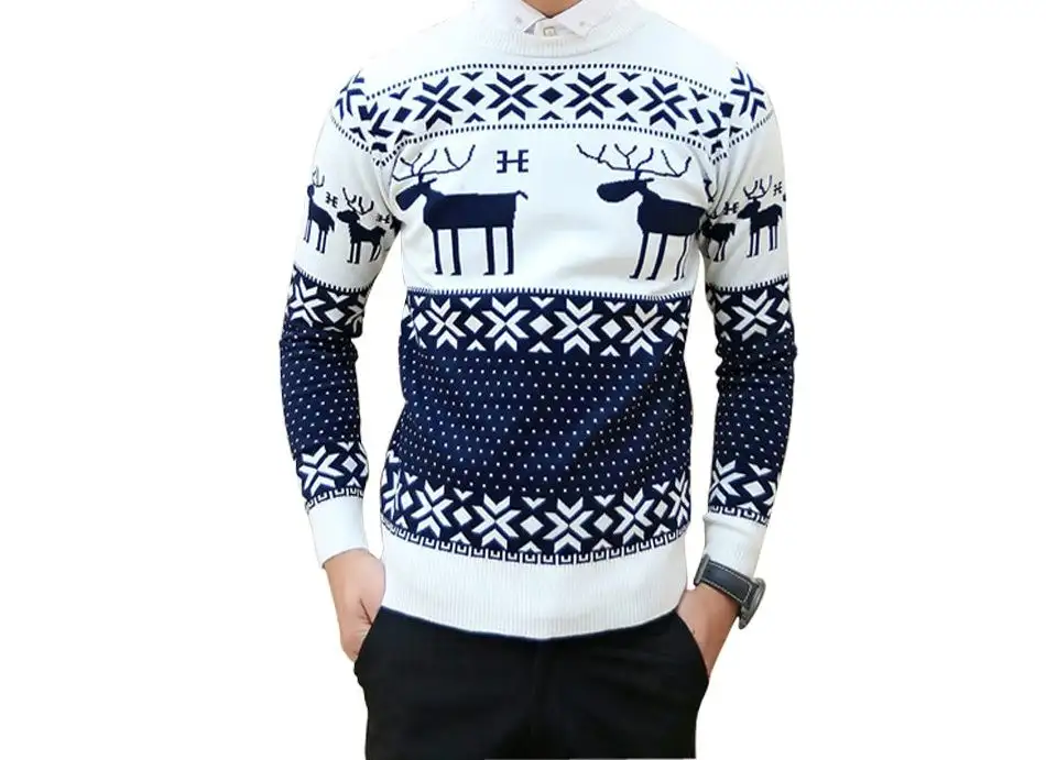 Moda-Ren-Geyiği-Kazak-Erkekler-O-Boyun-Uzun-Kollu-Noel-Kazak-Erkekler-Örme-Kazak-Erkekler-için.webp