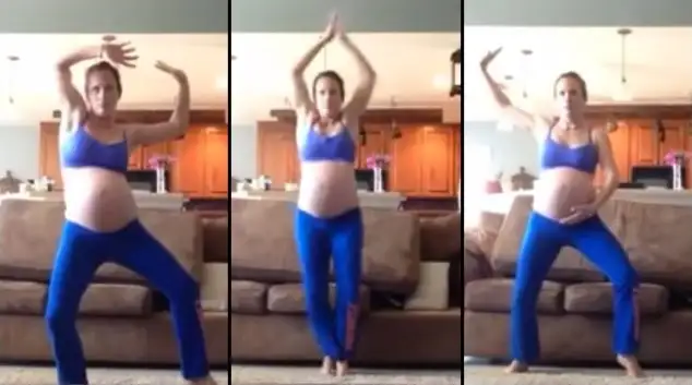 mom-dances-to-michael-jackson-thriller-induce-labor-pregnant-bonnie-northsea-video collage.webp