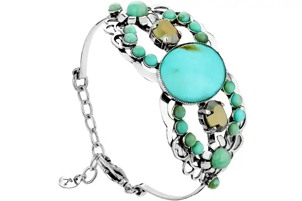 reminiscence-bracelet-cabochons-metallisation-en-argent-turquoise-A2.webp