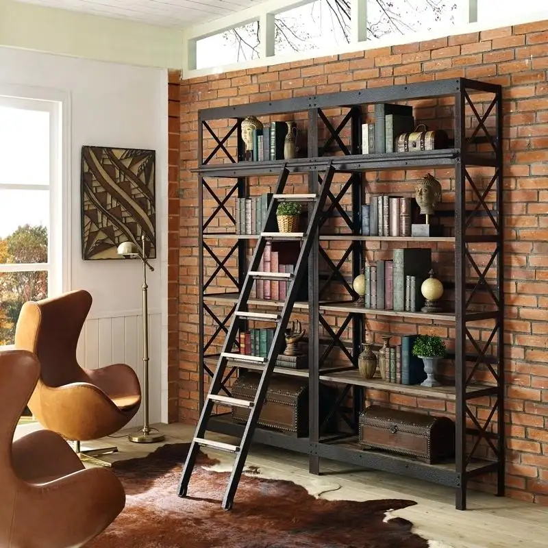 Rustic-Wood-Bookcase-Black.webp