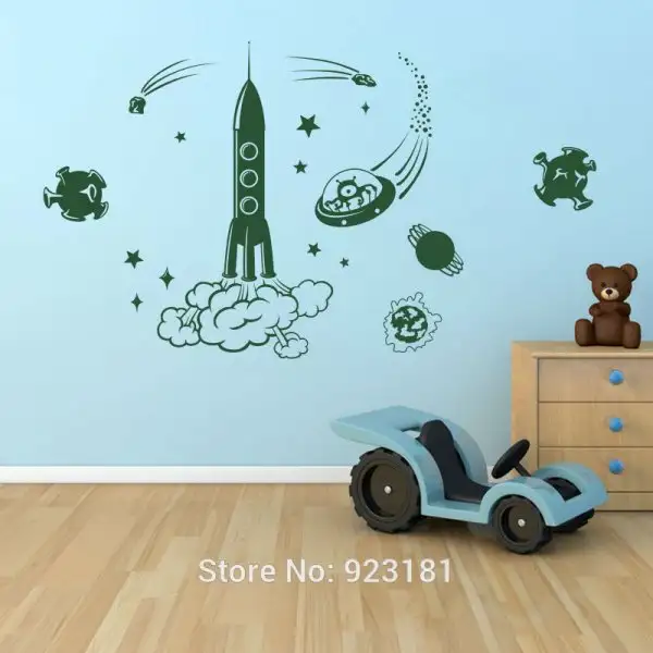 Space-Alien-Rocket-font-b-Childrens-b-font-Wall-Art-font-b-Stickers-b-font-Decals.webp