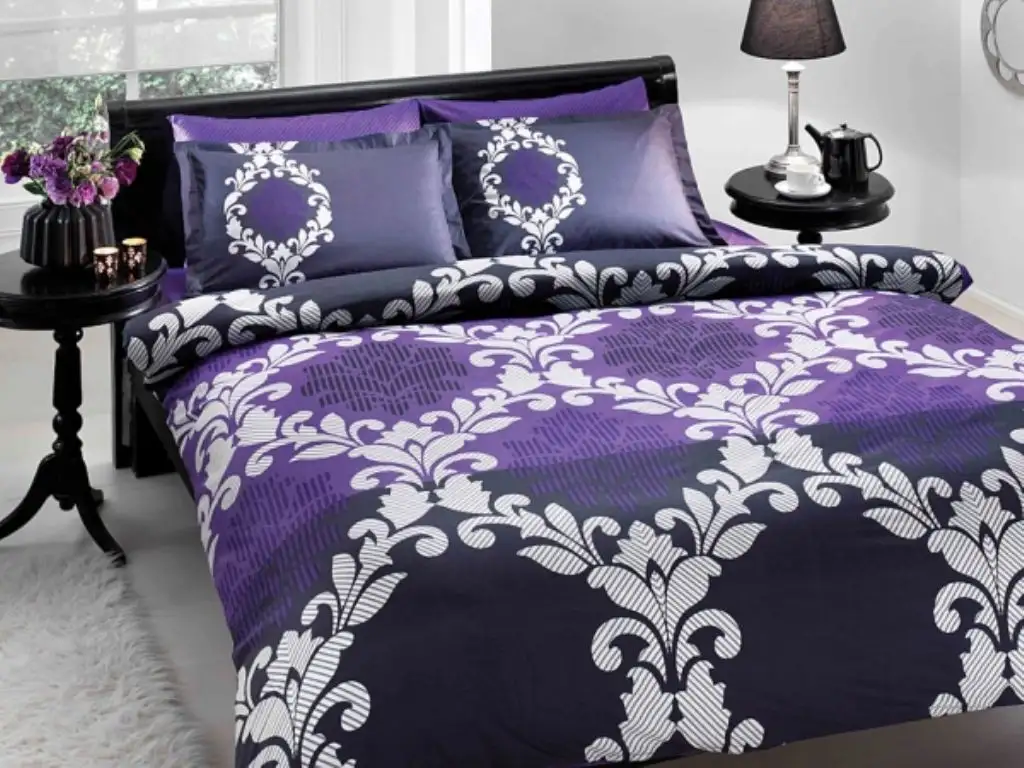 TAC-0605_Tac_Percale_Vianca_Lila_Tek_Nevresim_Takimi.webp