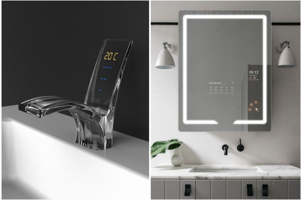 teknolojik banyo jpg 2022 Yılında Evinizde Denemek İsteyeceğiniz 10 Banyo Trendi