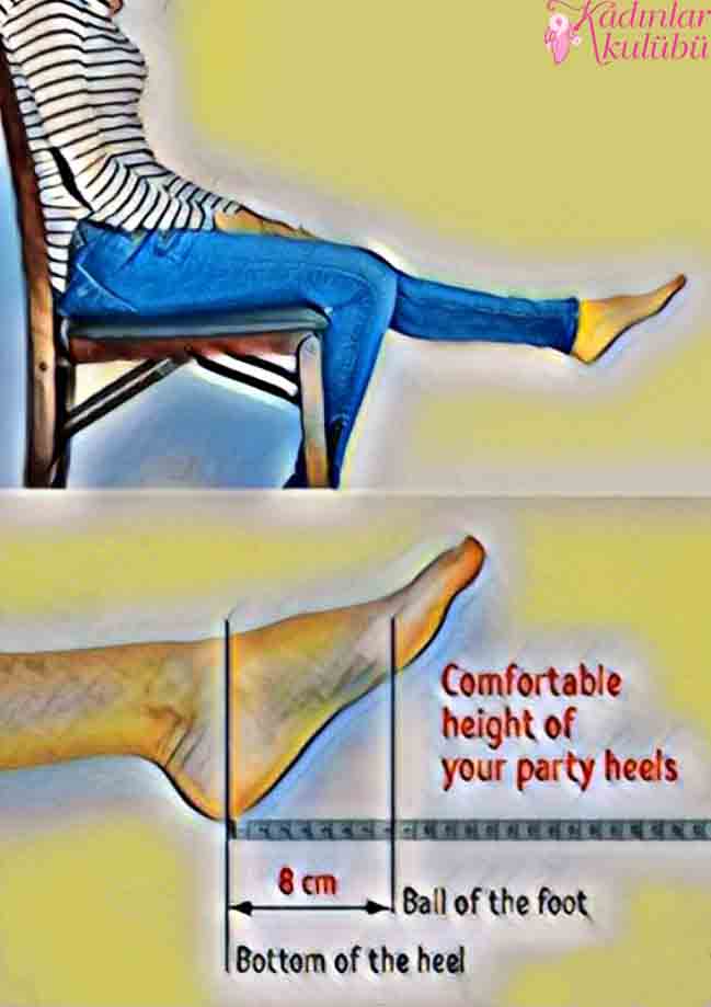 Ayak Ağrısını Önlemek İçin İdeal Topuk Yüksekliğini Bulmanın 3 Yolu