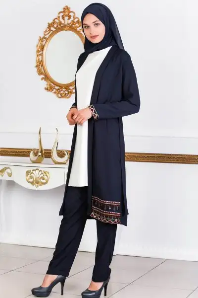 tunik-pantolon-ceket-3lu-tesettur-kombin-lacivert.webp