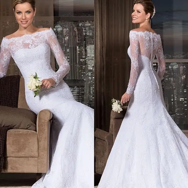Vintage-Style-Boat-Neckline-Sheer-Long-Sleeve-Lace-Wedding-Dresses-2014-A-Line-White-Long-Sle...webp