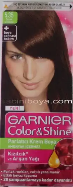 $garnier color shine 5-35 sıcak çikolata.webp $garnier color shine 5-35 sıcak çikolata.webp