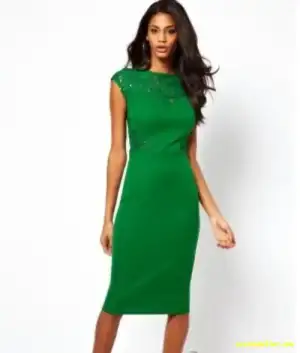 Yeşil-Yazlık-Diz-Altı-Elbise-Modelleri.webp