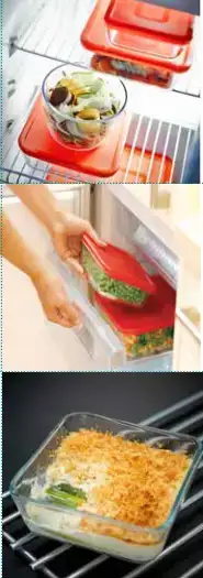 Pyrex 1, 1,5 & 2l cam saklama kabi.webp