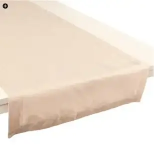 Zara home krem rengi runner.webp
