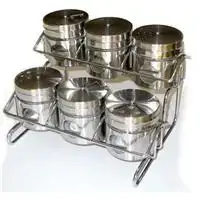 $Fame Kitchen UN-1401480 Çift Katl&#305; 7 Parça Cam Hazneli Paslanmaz Çelik Bahar.webp