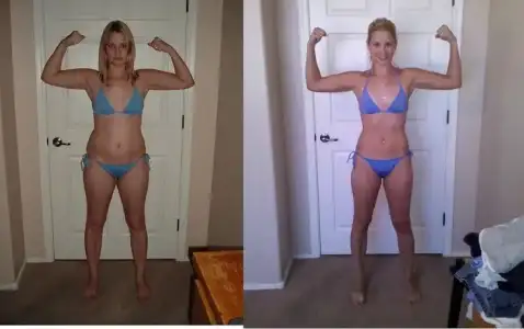 $P90X before after woman transformation.webp