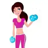 $9721450-cute-fitness-woman-isolated-on-white-vector-illustration.webp