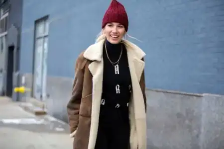 Bu Sezonun Modası! Shearling Ceket Kombinleri