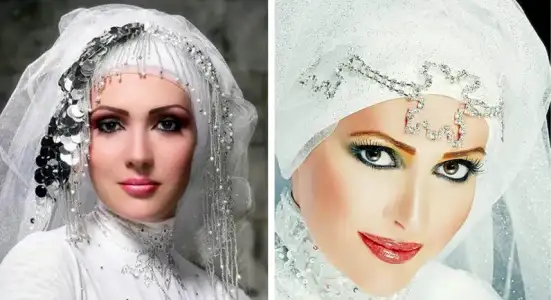 $Jailan-Atef-TesettÃ¼rlÃ¼-Gelin-Ba&#351;&#305;-Modelleri-2011-12.webp