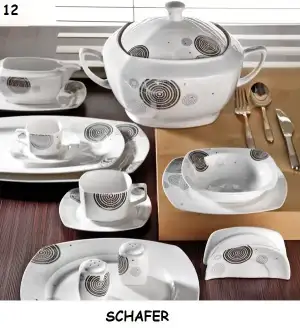$Schafer--- 6004---85 parca12 ki&#351;ilik kare bone collection yemek tak&#305;m&#305;------.webp