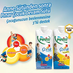 Anne Sütünden Sonra Pınar Çocuk Devam Sütü