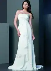 $White-Sweet-Heart-Strapless-Beading-Satin-Chiffon-Wedding-Dress-17209-1.webp