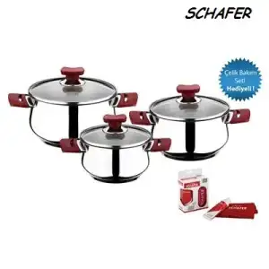 $schafer--- mini yakamoz celik tencere seti bordo---139 tl.webp