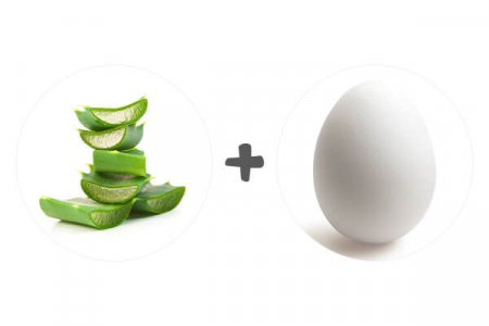 Homemade Egg and Aloe Vera Shampoo for Hair Loss