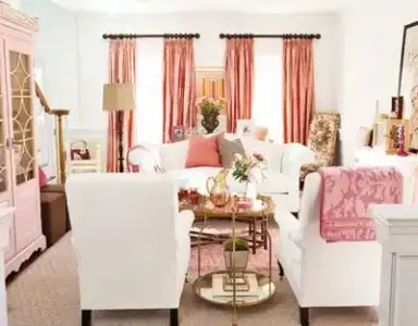$country living pink curtains.webp