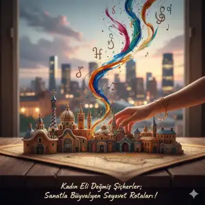 Kadın Eliyle Şehirler; Sanatın İzinde!