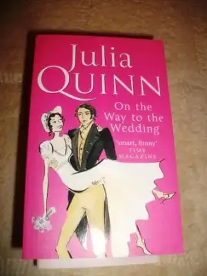 $julia quinn on the way to the wedding.webp