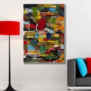 $Pixel Renkli Mozaik Kanvas Tablo.webp