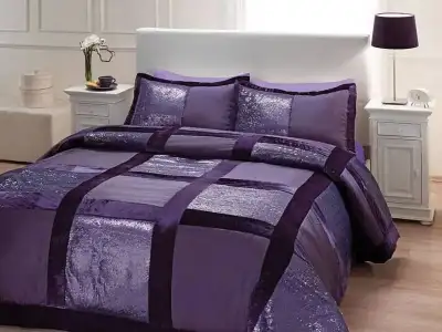 $ev tekstili Ta&#231; Cift-Kisilik-Yatak-Ortusu-Victor-Mor__38808507_0.webp