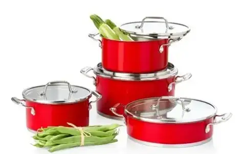$BERNARDO Carmine Ã§elik tencere Seti.webp