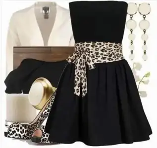 $siyah-leopar-desenli-elbise-kombin-modeli.webp