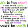 lifeistooshort