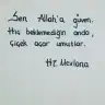 senden bana kalan