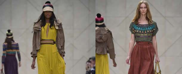 Burberry Prorsum 2012 İlkbahar Yaz Koleksiyonu