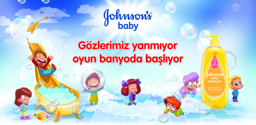 JOHNSON’S® BABY ile oyun banyoda başlıyor…