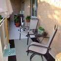 Dar balkon dekorasyonu | 34