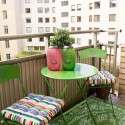 Dar balkon dekorasyonu | 39