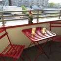 Dar balkon dekorasyonu | 23