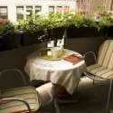 Dar balkon dekorasyonu | 25