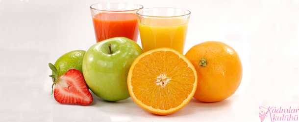 Sağlık için Meyve Suyu için
