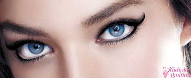 Göz kalemi ve eyeliner kullanımı