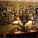 soy ağacı duvar dekorasyonu